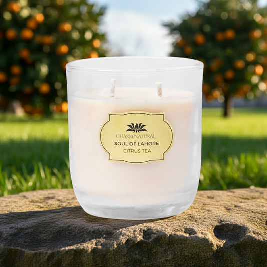Citrus Tea - Luxury Scented Candle