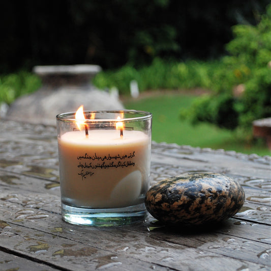Shah – Cigar Smoke & Driftwood Scented Candles