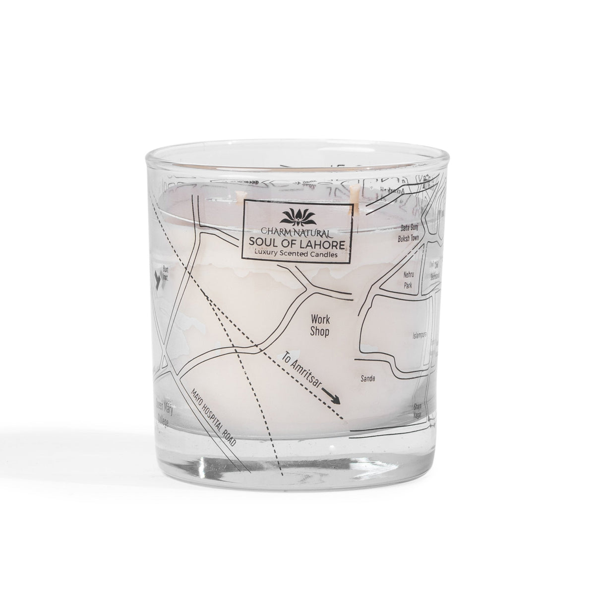 Old Lahore City Map - Lahore Botanicals Scented Candles
