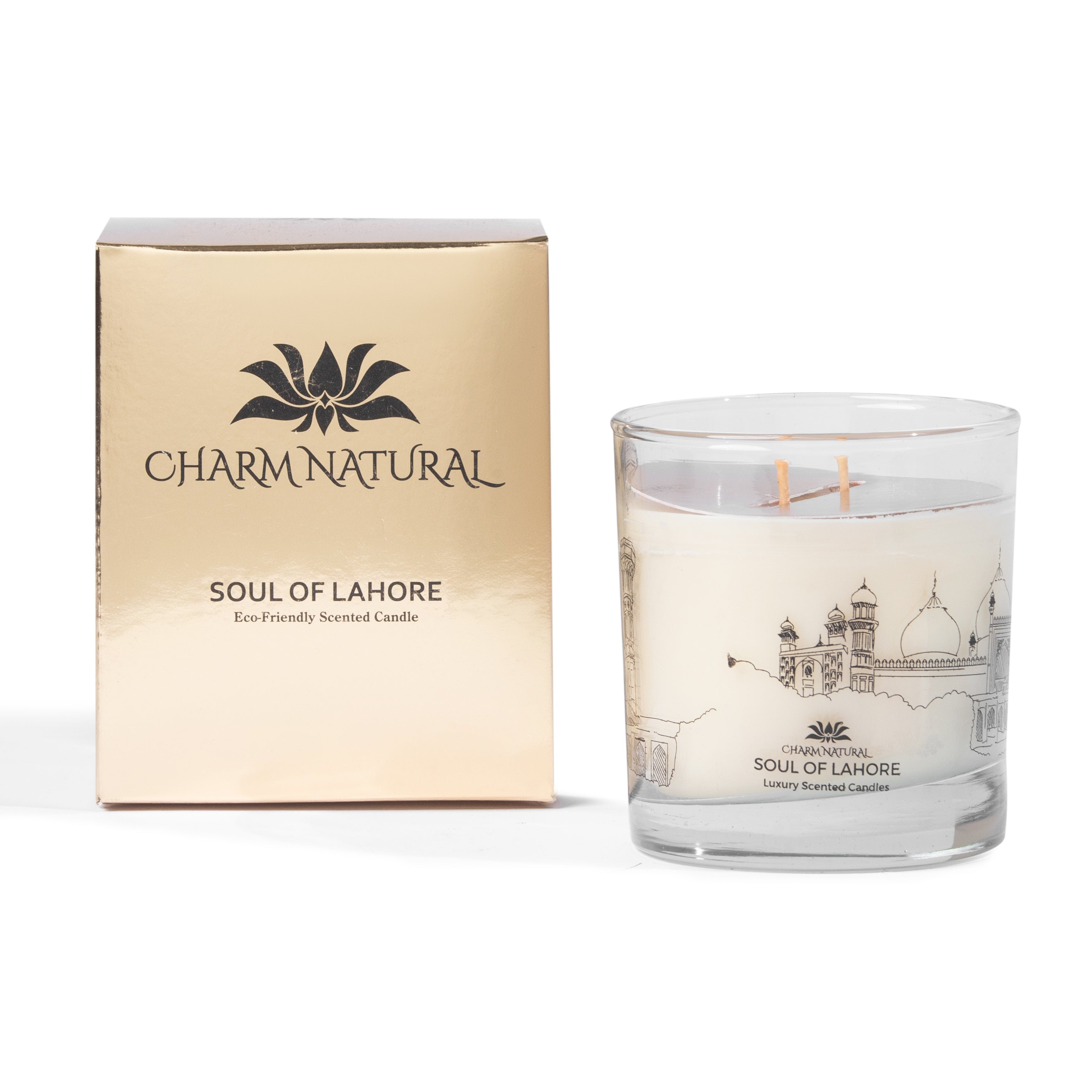 Lahore Monuments - Desi Gulaab Scented Candles