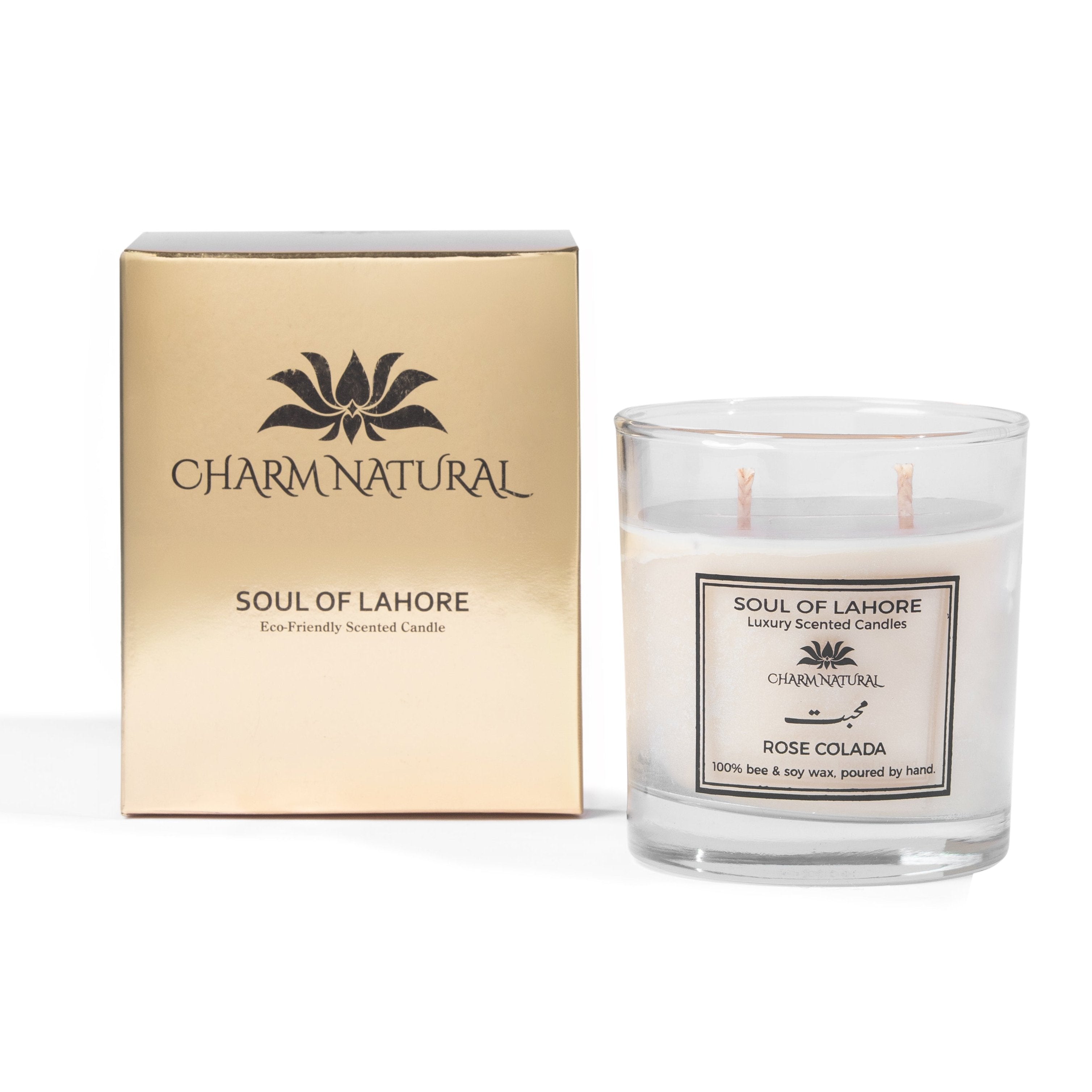 Mohabbat - Rose Colada Scented Candles