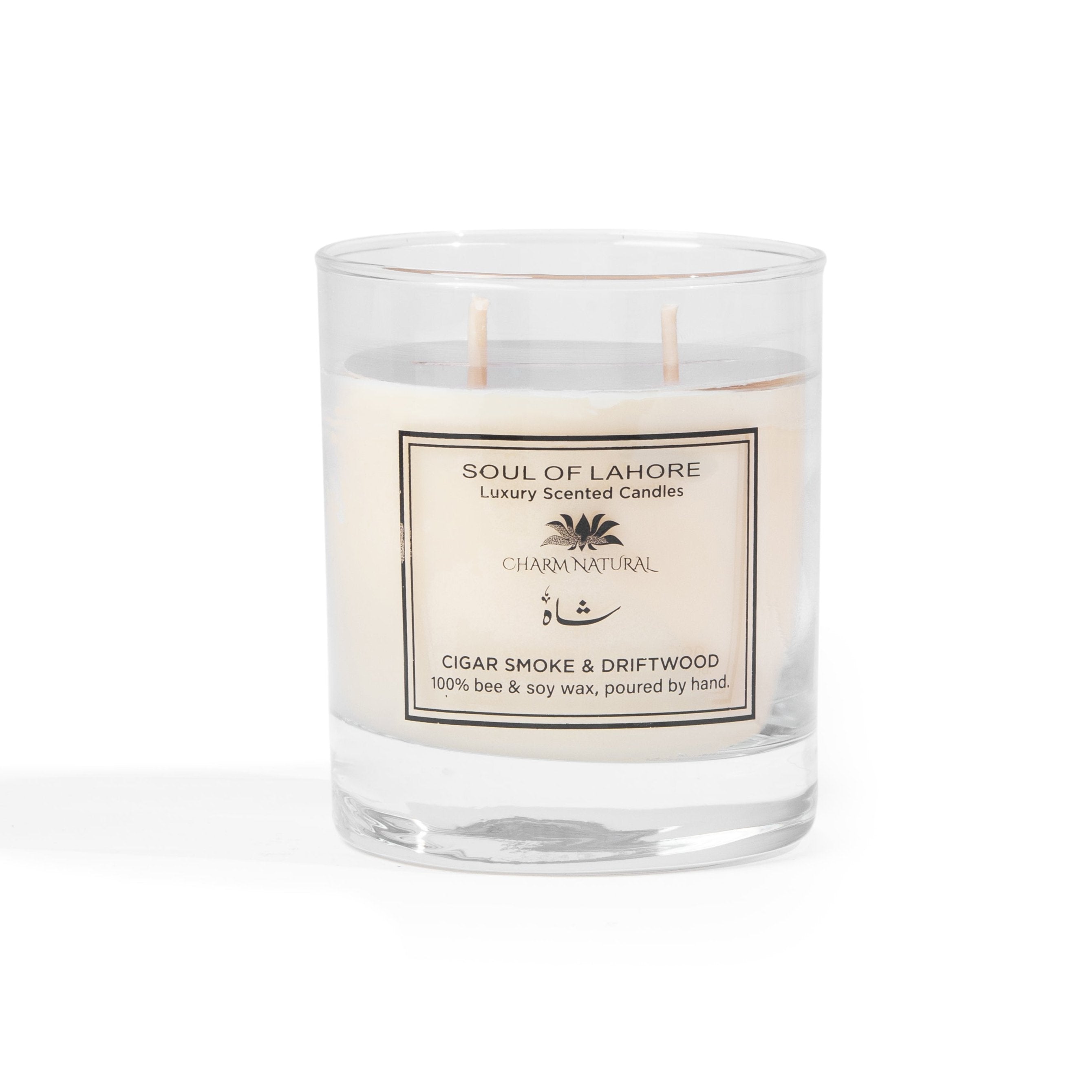 Shah – Cigar Smoke & Driftwood Scented Candles