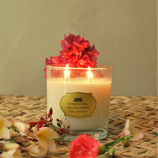 Rose & Magnolia Luxury Scented Candle Scented Candles