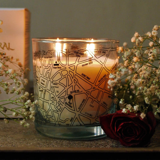 Old Lahore City Map - Lahore Botanicals Scented Candles