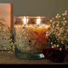 Old Lahore City Map - Lahore Botanicals Scented Candles