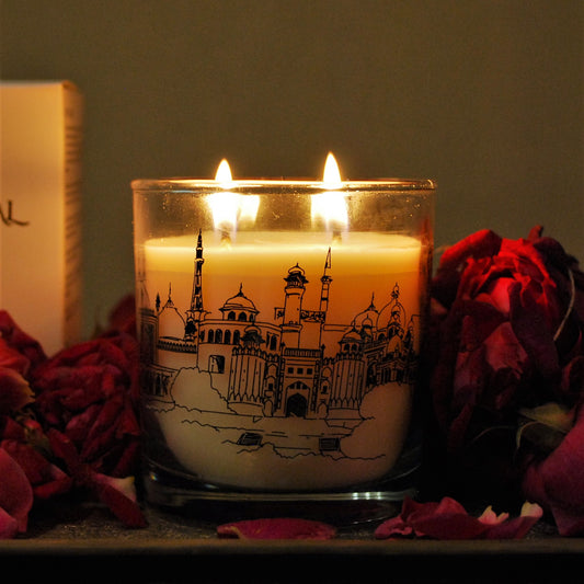 Lahore Monuments - Desi Gulaab Scented Candles