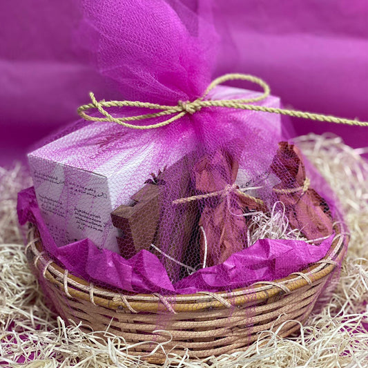 Gifting Basket - (Pink Round) Accessories